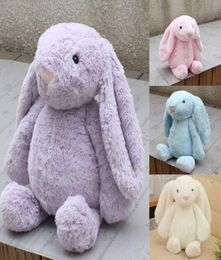 Party Favor Easter Bunny 12inch 30cm Plush Filled Toy Creative Doll Soft Long Ear Rabbit Animal Kids Baby Valentines Day Birthday 1886101