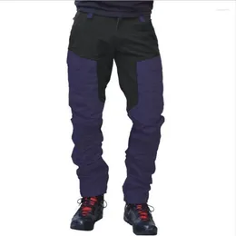 Racing Pants Bisiklet Pantolonu Slim Outdoor Sports European And American Fashion Motorcycle Leisure Multi-Pocket Colour Matching Overalls