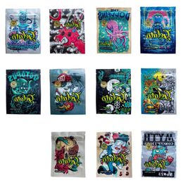 Packages packing bag Stand Up pouch package Mylar Bags aluminium foil children sour gelato octopus myth net wt 35g wholesale Lbthw