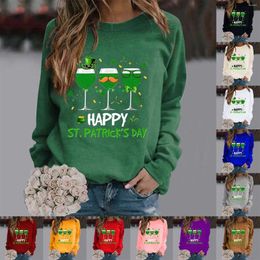 Women's Hoodies Fashionable Round Neck Color Blouse Teen Girls Simple Colla Sweatshirt Women Half Zip Fleece Pullover