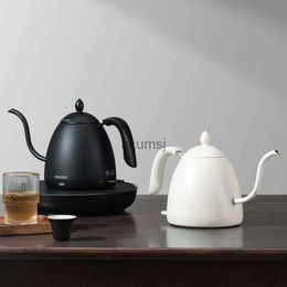 Electric Kettles 600ml Mini Electric Kettle Gooseneck Jug Hand Brew Coffee Pot Household Teapot Slender Mouth Pot 304 Stainless Steel Linner 220V YQ240109