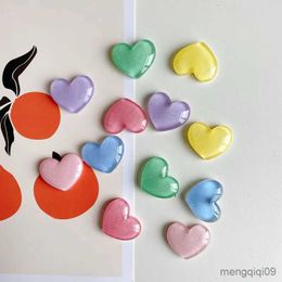 5PCS Fridge Magnets Flash Pink Colour Love Refrigerator Message Magnet Home Decoration