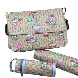 Designer diaper bag Waterproof Mom Bag 3 sets diaper bag Baby Baby zipper Brown Gramme Pink plaid letter pattern a8