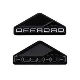 3D Car Sticker OFF ROAD Enthusiast Sign Emblem Badge Auto Body Door Rear Trunk Fender Decal for SUV Jeep Chevrolet Toyota Dodge