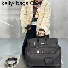 Totes Haccs 50CM Bag Travel Large Capcity Togo Leather Genuine Handsewn Limited Edition Customization Designer Business Trip
