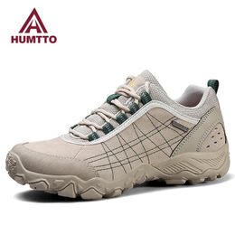 Boots Humtto Trekking Shoes for Women Winter Waterproof Hiking Shoes Womens Designer Climbing Leather Casual Woman Sneakers