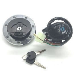 Ignition Switch Fuel Gas Cap Lock Set For Kawasaki Ninja ZX6R 2000-2002 ZX9R 1994-2003 ZX7R/ZX7RR