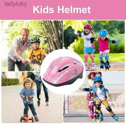 Cycling Helmets Adjustable Kids Bicycle Helmets Lightweight Breathable Safety Helmets For Bike Skate Scooter Incline Skating L240108
