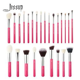 Brushes Jessup Beauty Makeup Brushes Set 625pcs RoseCarmin Powder Foundation Eyeshadow Line Blender Cosmetic Tools Dropshipping