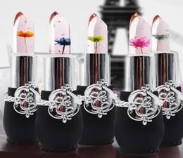 6 Color Lipstick Long Lasting Moisturizer Temperature Change Color Flower Lip Stick Transparent Jelly Lips Balm Makeup Lipsticks 04251980