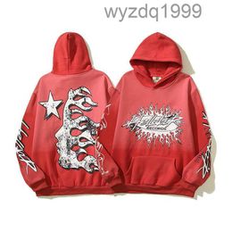 Hellstar Sportsuit Men and Women Designer Hoodie Long Sleeve Pants Pullover Street Hip Hop Retro Alphabet Print High Grey Blue Red Hell Star Hoodies Cv9ED1CKQRTAQ