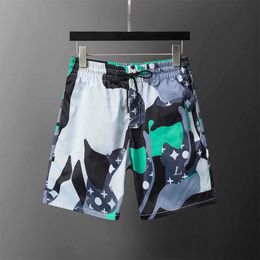 2024SS Summer Fashion Mens Designers shorts Quick Drying SwimWear Printing Board Beach Pants Men Letter Pattern Printing Surf Breathable Beach Swim Shorts