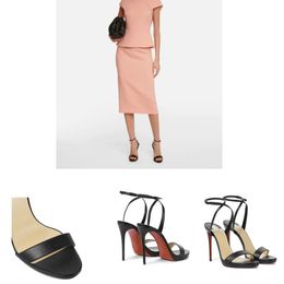 24 Moda Kadın Elbise Ayakkabı, Kırmızı Solda, Yüksek Topuklu, Düğün Ayakkabıları, Klasik Kadın Ayakkabı Fabrikası, Süper Büyük İndirim