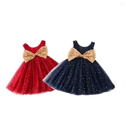 Girl Dresses Girlymax 4th Of July Independence Day USA Summer Baby Girls Sibling Sequins Bow Boutique Clothes Tutu Skirt Dress