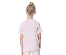 LU LU LEMONS Yoga Ice Girls Outfit Short Sleeve Quick Dry Breathable T Shirt Running Sports Dance Fiess Loose T-shirt -shirt