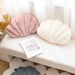 Pillow Shell Plush Nordic Aesthetic Shuck Creative Sofa Decorative Stuffed Chair Back Gifts