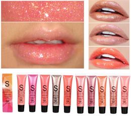 Professional Brand Lip Make Up Diamond Glitter Waterproof Lip gloss Long Lasting Moisturizer Shimmer Nude Lipstick Liquid Makeup4133839