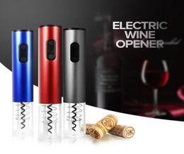 Original Automatic Wine Bottle Opener Kit Automatic Corkscrew Electric Wine Opener Cordless With Foil Cutter And Vacuum Stopper5135279