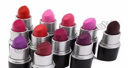 New Arrival Famous Brand Makeup Matte Lipstick Makeup Lustre Retro Lipsticks Frost Sexy Matte Lipsticks 25 Colors9001522