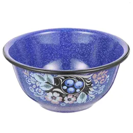 Bowls Salad Thickened Enamel Compact Ramen Delicate Lunch Accessory Daily Use Noodle Wear Resistant