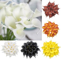 50PCS Latex Tulips Artificial PU Flower bouquet Real touch flowers For Home decoration Wedding Decorative Flowers 13 Colours Option6018312