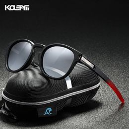 KDEAM Skateboarding Stylish Polarised Sunglasses Men Flexible TR90 Frame Keyhole Bridge Mirror Coating Sun Glasse KD997 240109