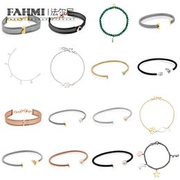 Fahmi Light luxury fresh full of diamonds round bracelet rose gold gold silver Anniversary, Engagement, Gift,Party,WeddingGood Craftsmanship, TOP Quality