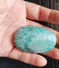 35cm Natural Green Amazonite Palm Stone Raw Gemstone Amazon Stone Crystal Meditation Healing Energy Mineral1051952