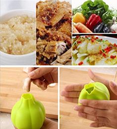 Silicone Garlic Peeler Creative Kitchen Practical Garlic Zesters Tool Home Super Soft Garlic Peeling Device Kitchen Tool DA2346774697