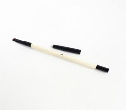 Wood Handle Lip Makeup Brush with Cap Precision lipstick Stain or Gloss Applicator Beauty Makeup Blending Tool3742255