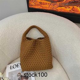 Bag Woven Handbag Jodie Womens Luxury High End Soft Noodle Vegetable Basket Single Shoulder Crossbody Bag