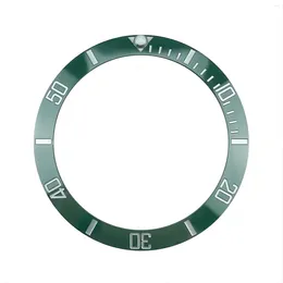 Watch Repair Kits 38mm High Quality Green Fashion Ceramic Bezel Insert For Sub Divers Men's Watches Replace Accessories The Dial Parts