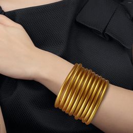 Charm Bracelets 18 Pcs Wristband Silicone Jelly For Girls European American Fashion Bangles Glitter Silica Gel Women Miss Adult