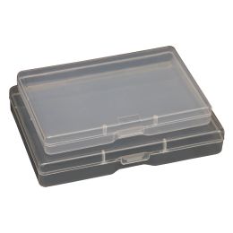 wholesale Plastic Clear Transparent Storage Box Collection Container Organiser for Earrings Rings Beads BJ