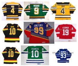 CCM Bobby Orr Bruins Hockey Jersey Stars Mike Modano Dino Ciccarelli Gordie Howe Steve Yzerman Red Wings Pavel Bure Wendel Clark Doug Gilmou 57