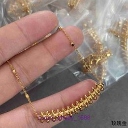 Fashion Designer Car tires's Classic Necklace Women's Gold Plated Bullet Advanced Precision Flexible Jewelry With Original Box