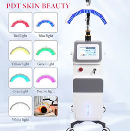 7 Photon Lights Photodynamic Therapy Anti-aging Skin Whitening Oil Control Facial Wrinkle Smoothing Lymph Detox Phototherapy Bio-light Machine