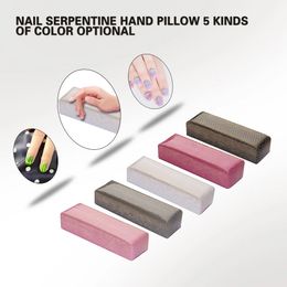 Nail Arm Rest Pillow Waterproof PU Leather Hand Palm Rest Hand Cushion Pillow Holder Nail Art Stand for Manicure Pillow 240108