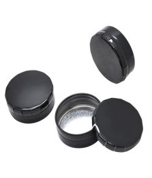 Metal Pill Boxes Round Medicine Organizer Container Case Pill Box Portable Storage Small Wax Jar Dab Dry Herb Tin Empty 25ml Tea C3699928