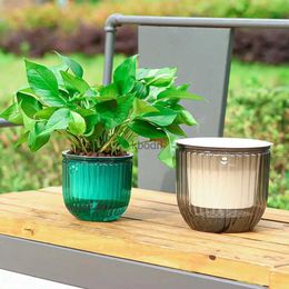 Planters Pots Plant Pot with Water Reservoir Indoor Self-watering Flower Pot Self-watering Hanging Planters with Drainage Holes for Home YQ240109