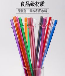 Disposable Straws 2307mm Creative DIY Plastic Party Drinking Straws 9inch Reusable Straws for Tall Tumblers Can be Customised 3724321927