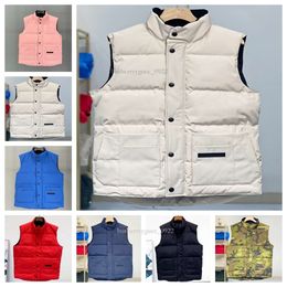 Piumino da uomo Designer Giacca Gilet Donna Felpa da esterno Senza maniche Piuma Cappotto allentato Moda Manica lunga Cerniera Distintivi Uomo Downs