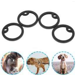 Dog Tag 2Pcs ID Silencers Silicone Pet Tags Cat