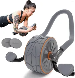 Dumbbells Ab Roller Wheel Workout Equipment For Abdominal & Strength Training CORE Home Gym Mac