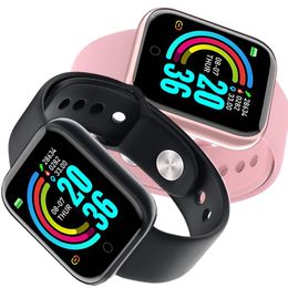 Watches Y68 Smart Watch for Men Sports Watches Women's Men's Smart Band for Android Kids Smartwatch Fitness Bracelet Smart Watch