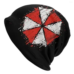 Berets Umbrella Corporation Autumn Female Thin Beanies Cycling Bonnet Hats