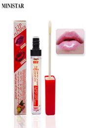Lip Plumper MINISTAR Sexy Lips Gloss Moisturizing Waterproof Liquid Lipstick LongLasting Super Volume Plump Lip Gloss lips makeup9114031