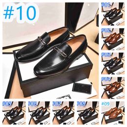 28 Model PartyHigh Quality Men's Leather Shoe Autumn New Formal Shoes Man Big Size Dress Shoes Black Oxford Shoess For Men Zapatos De Hombre