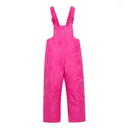 Skiing Pants Small And Medium-sized Children's Backpack Ski Are Windproof Waterproof For Boys Girls