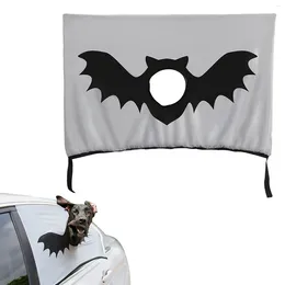 Dog Apparel Car Side Window Sun Shade With Probe Opening Design Sunshade Curtain For Pet Elasticity And Softness Foldable Portable